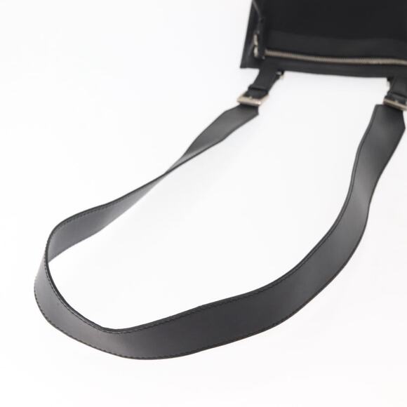 GUCCI Shoulder Bag Canvas Leather Black - Picture 7 of 12